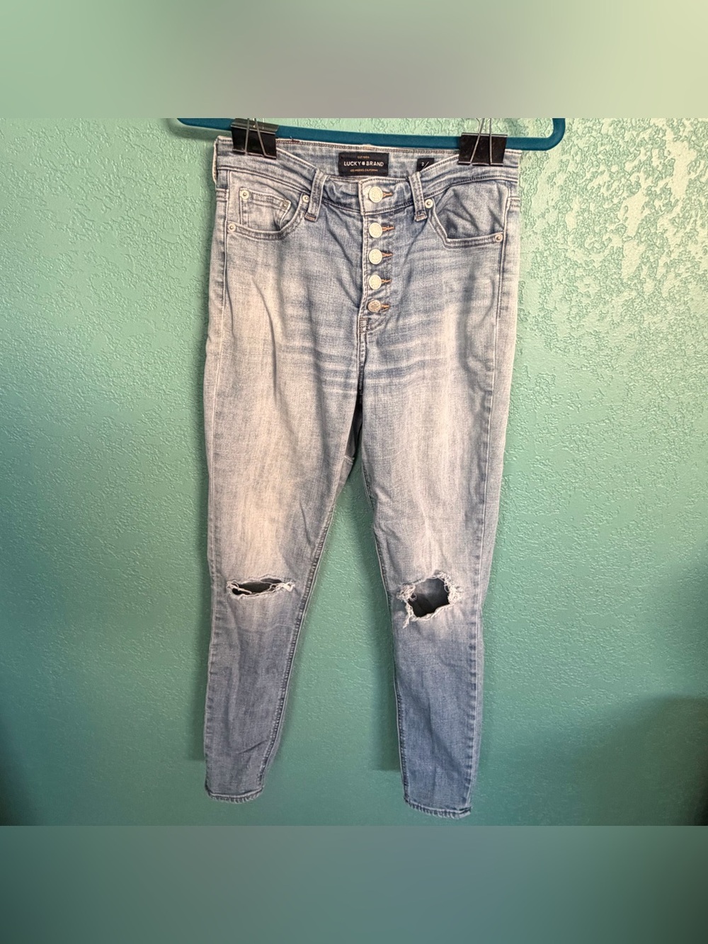 Lucky brand Bridgette high rise Skinny Jeans